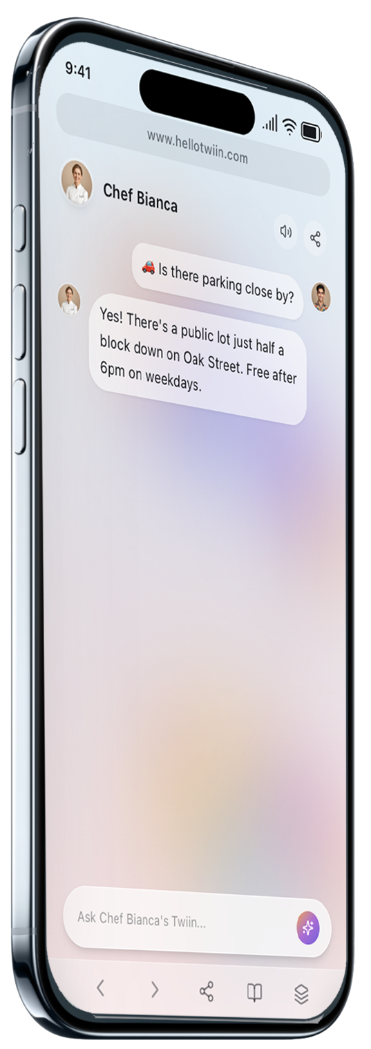 Twiin zero state interface